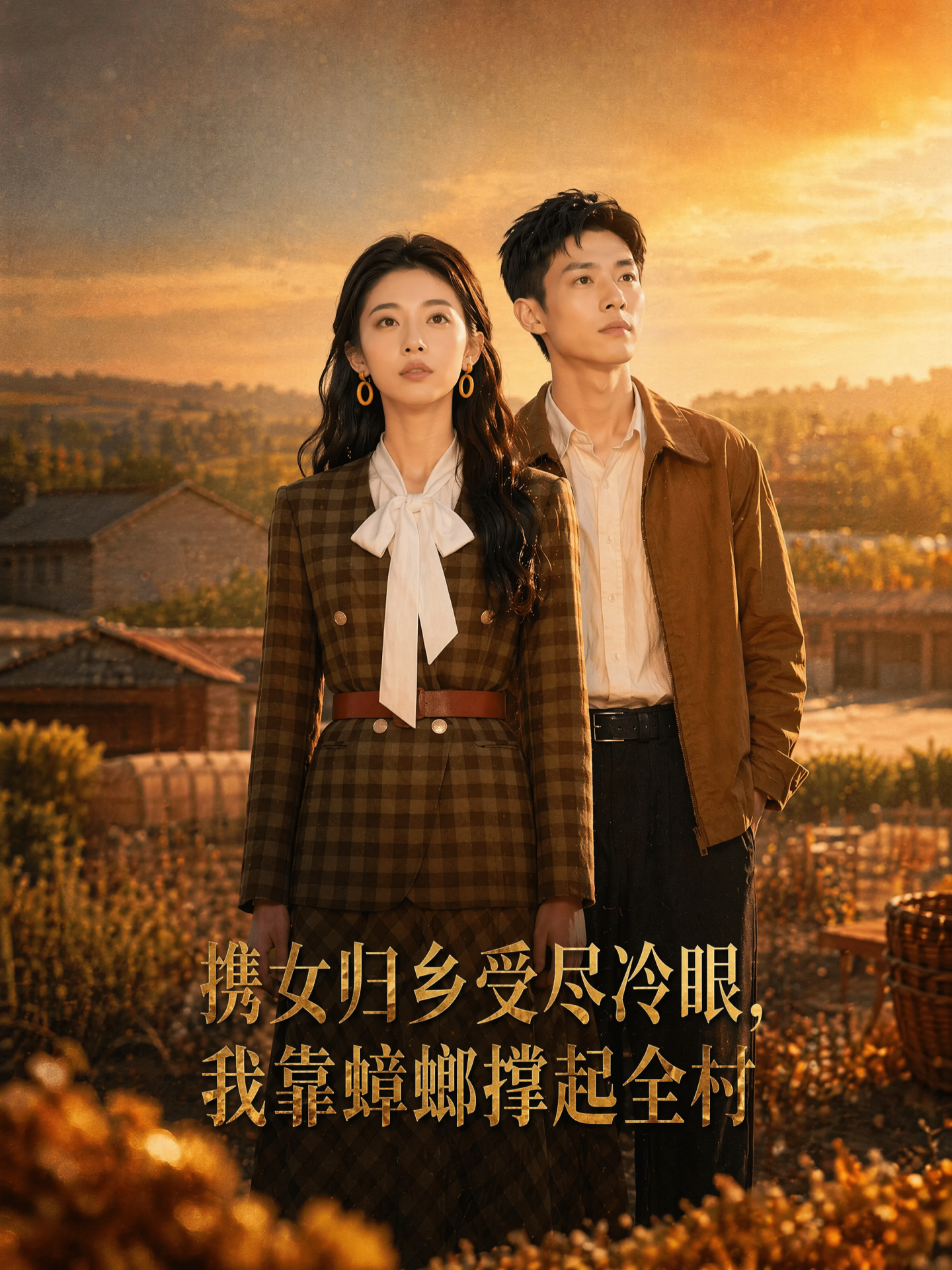 携女归乡受尽冷眼，我靠蟑螂撑起全村