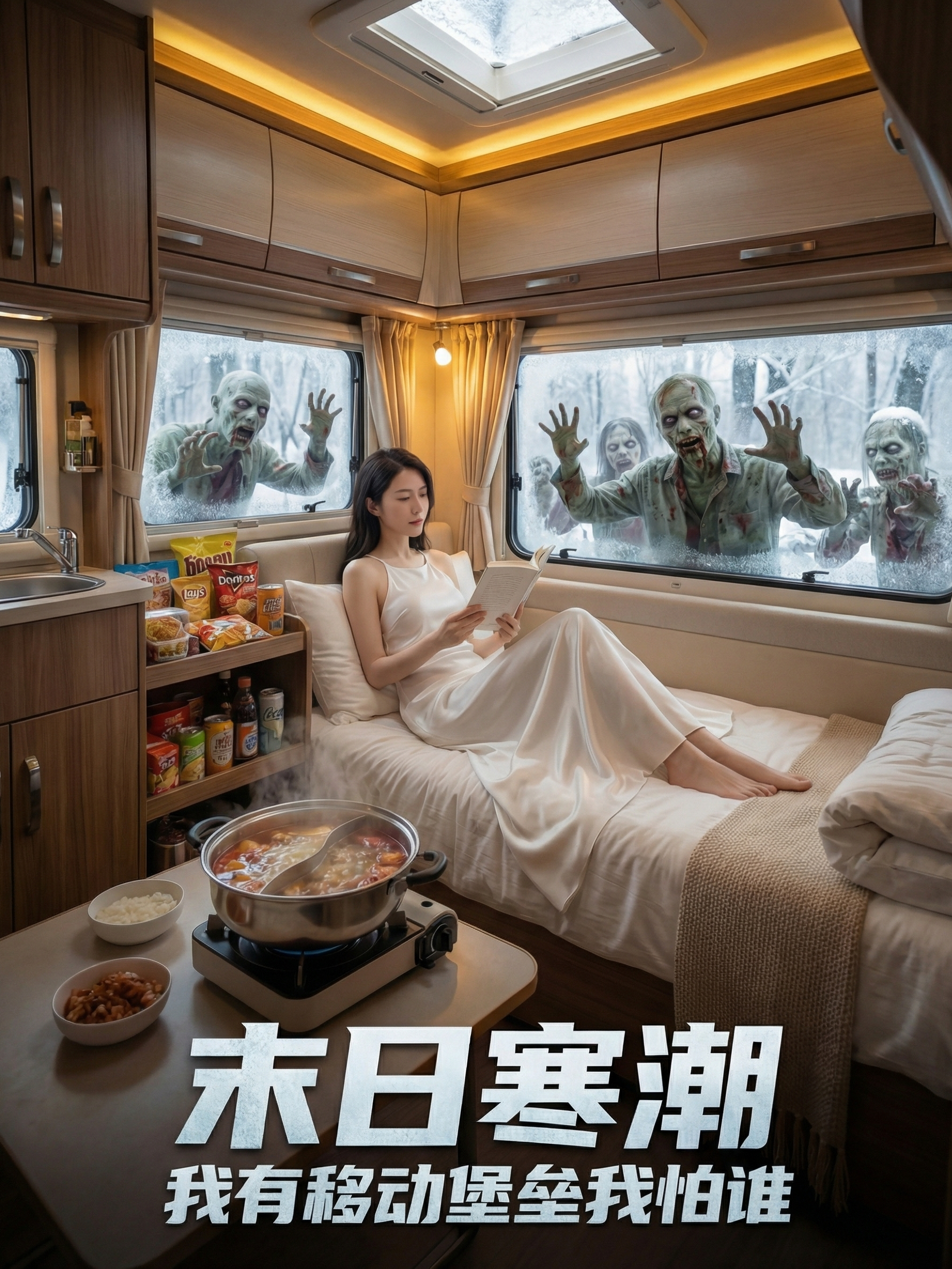 末日寒潮我有移动堡垒我怕谁