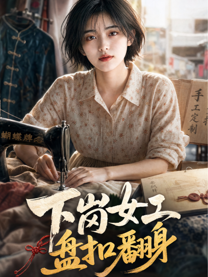 下岗女工盘扣翻身