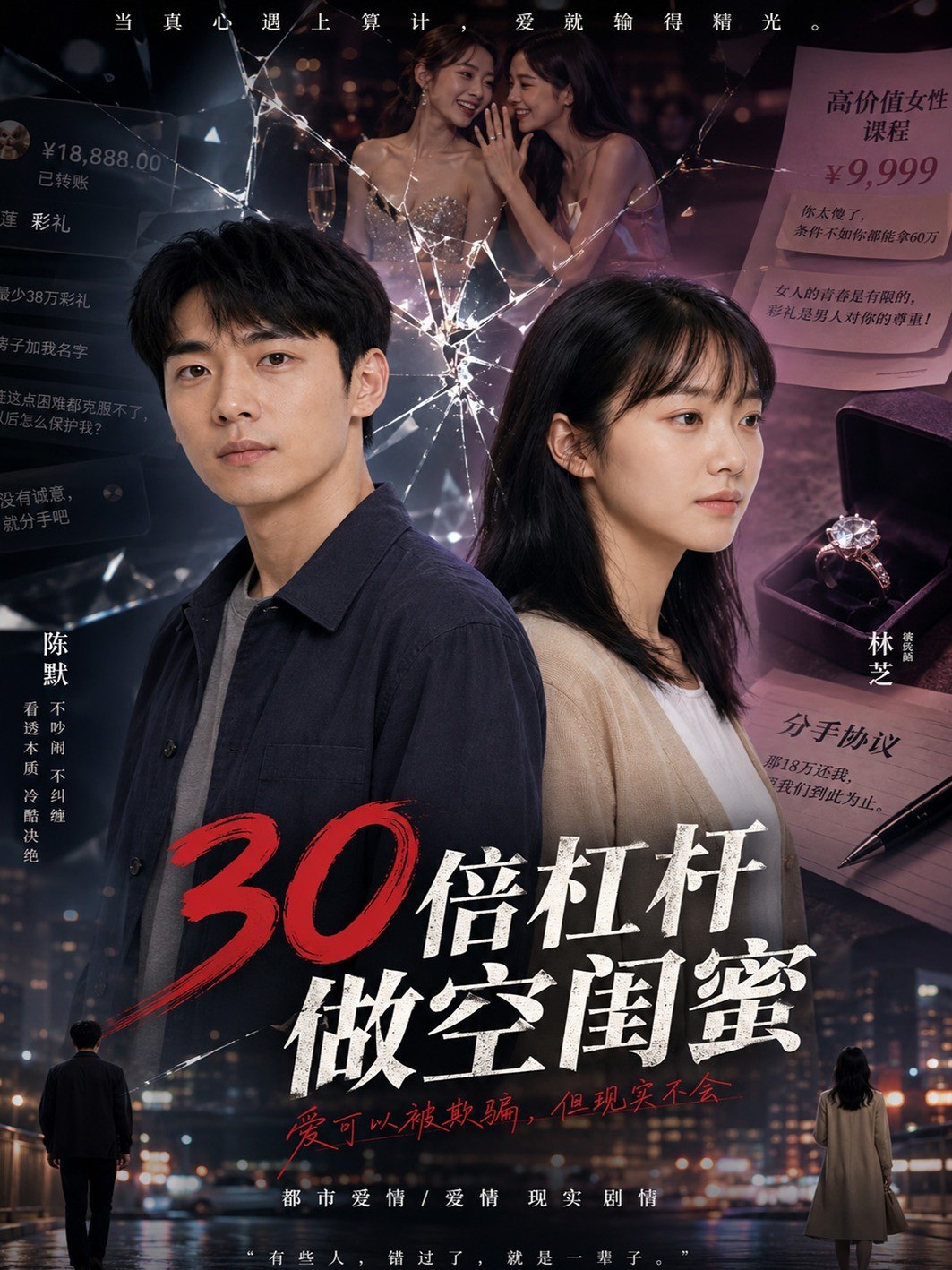 30倍杠杆做空闺蜜
