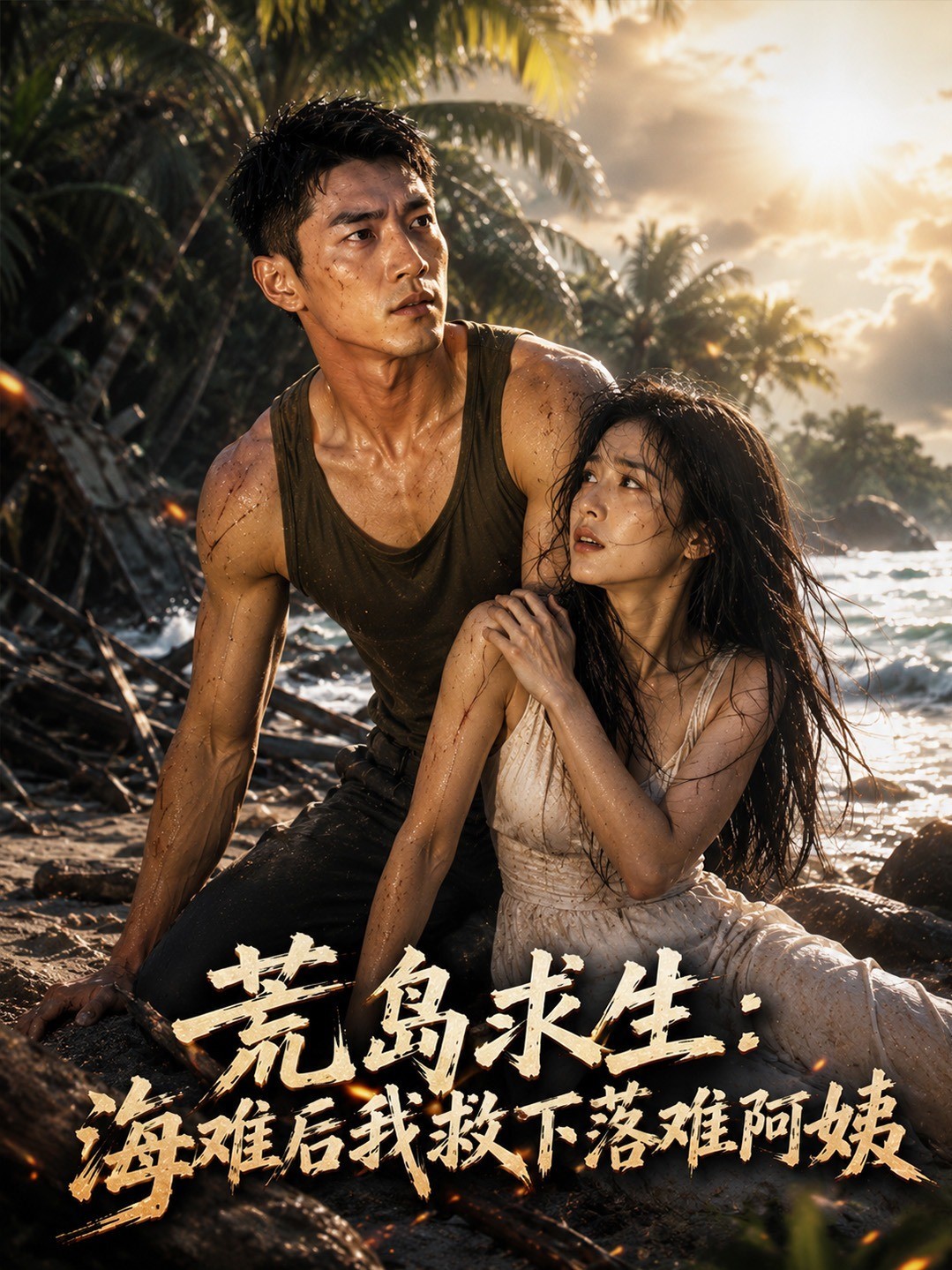 荒岛求生：海难后我救下落难阿姨