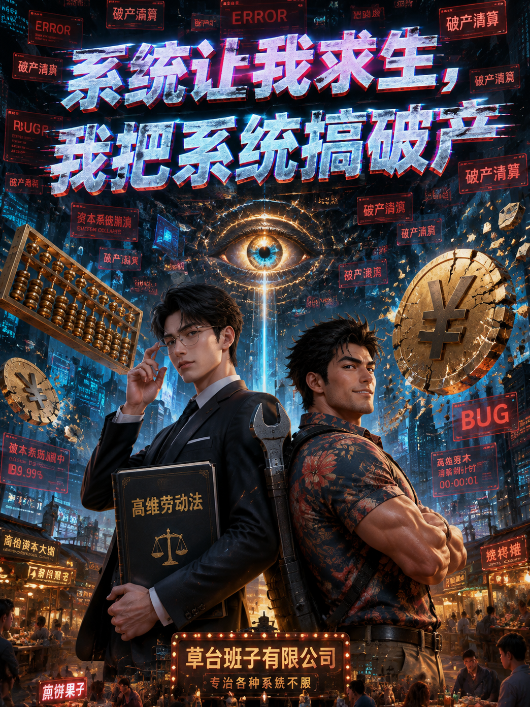 系统让我求生，我把系统搞破产