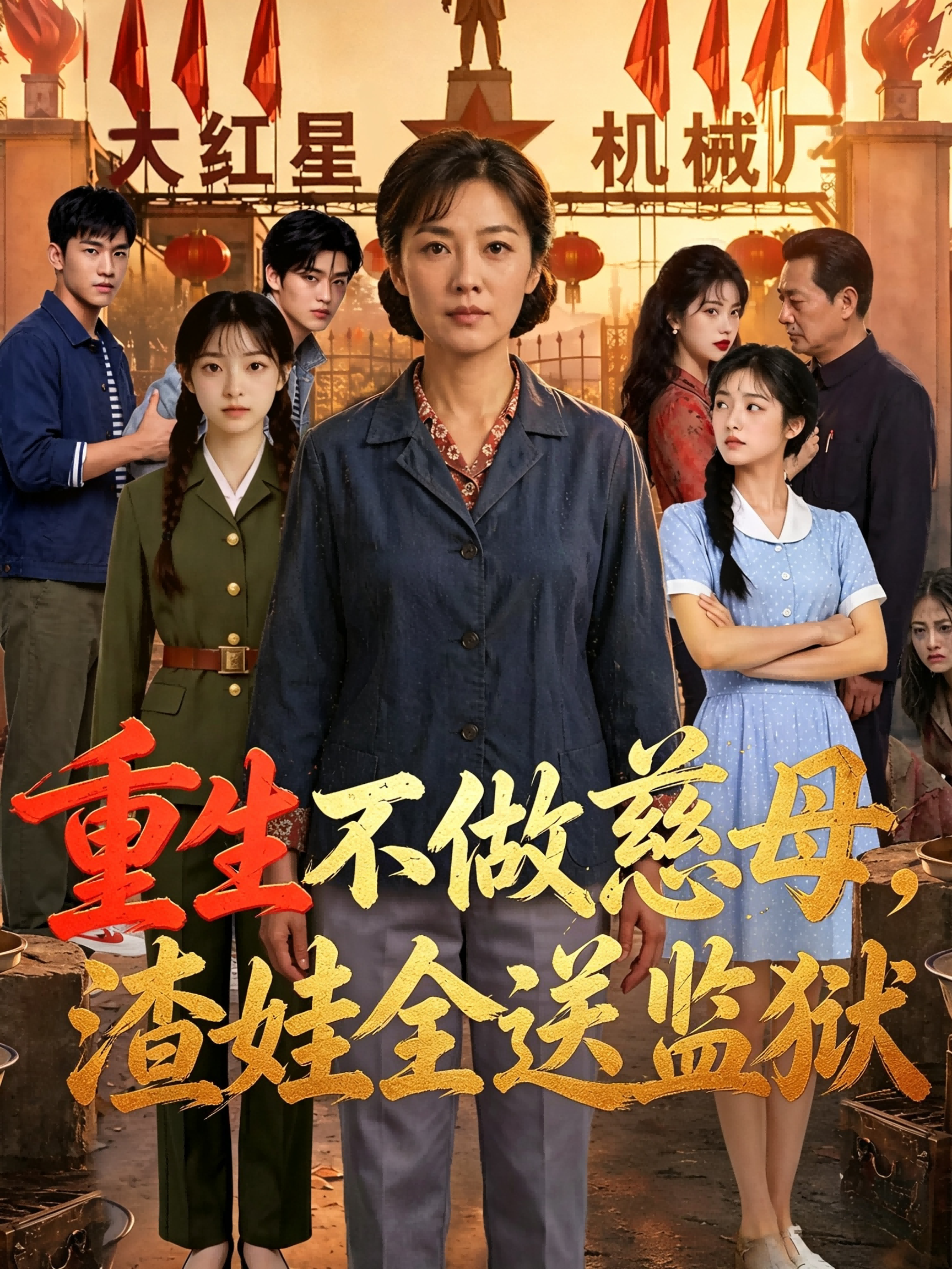 重生不做慈母，渣娃全送监狱