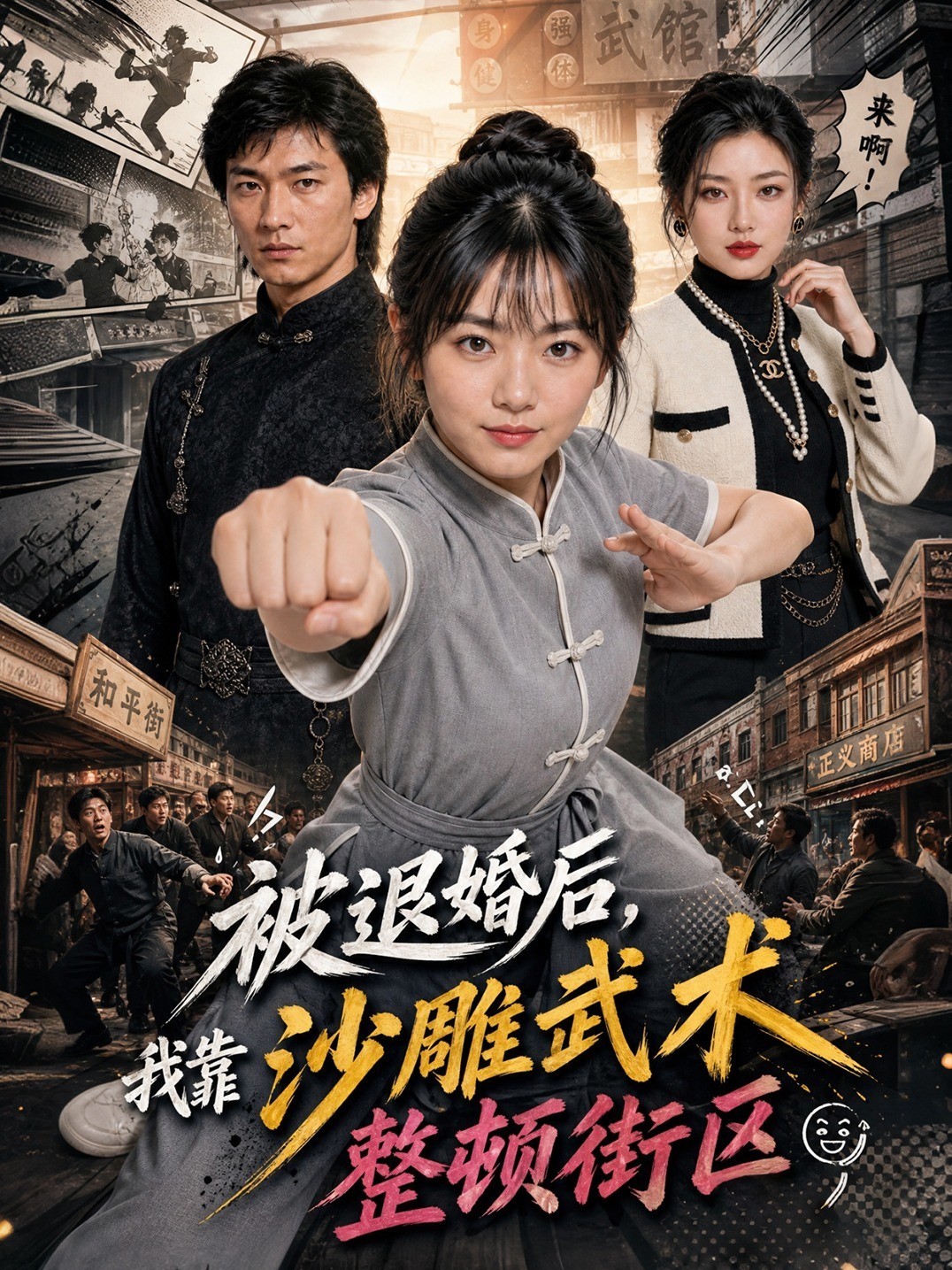 被退婚后，我靠沙雕武术整顿街区