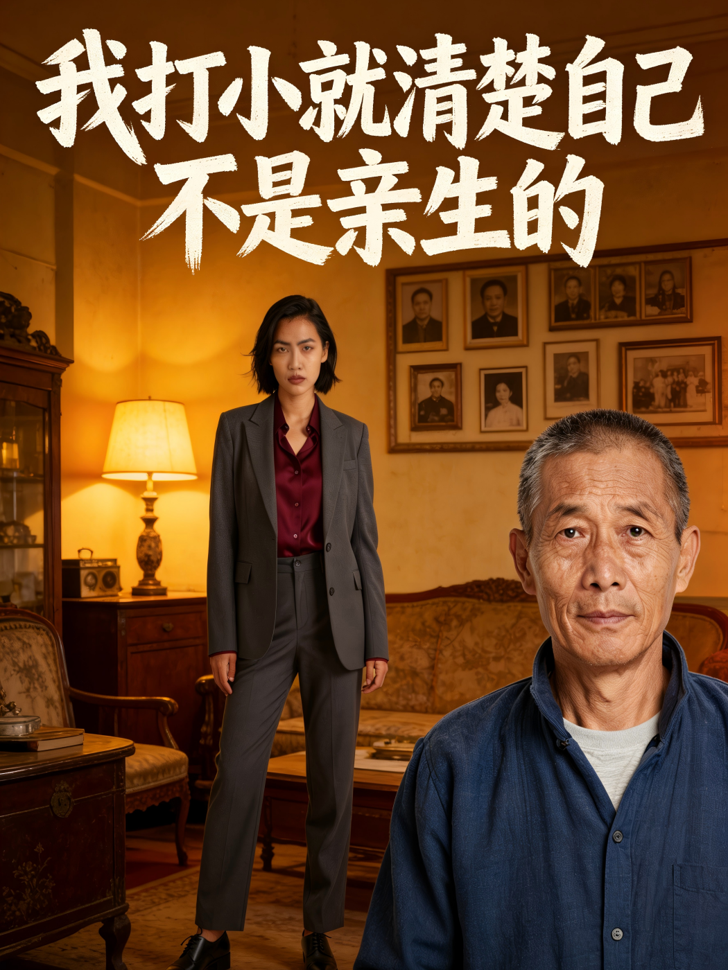 我打小就清楚自己不是亲生的