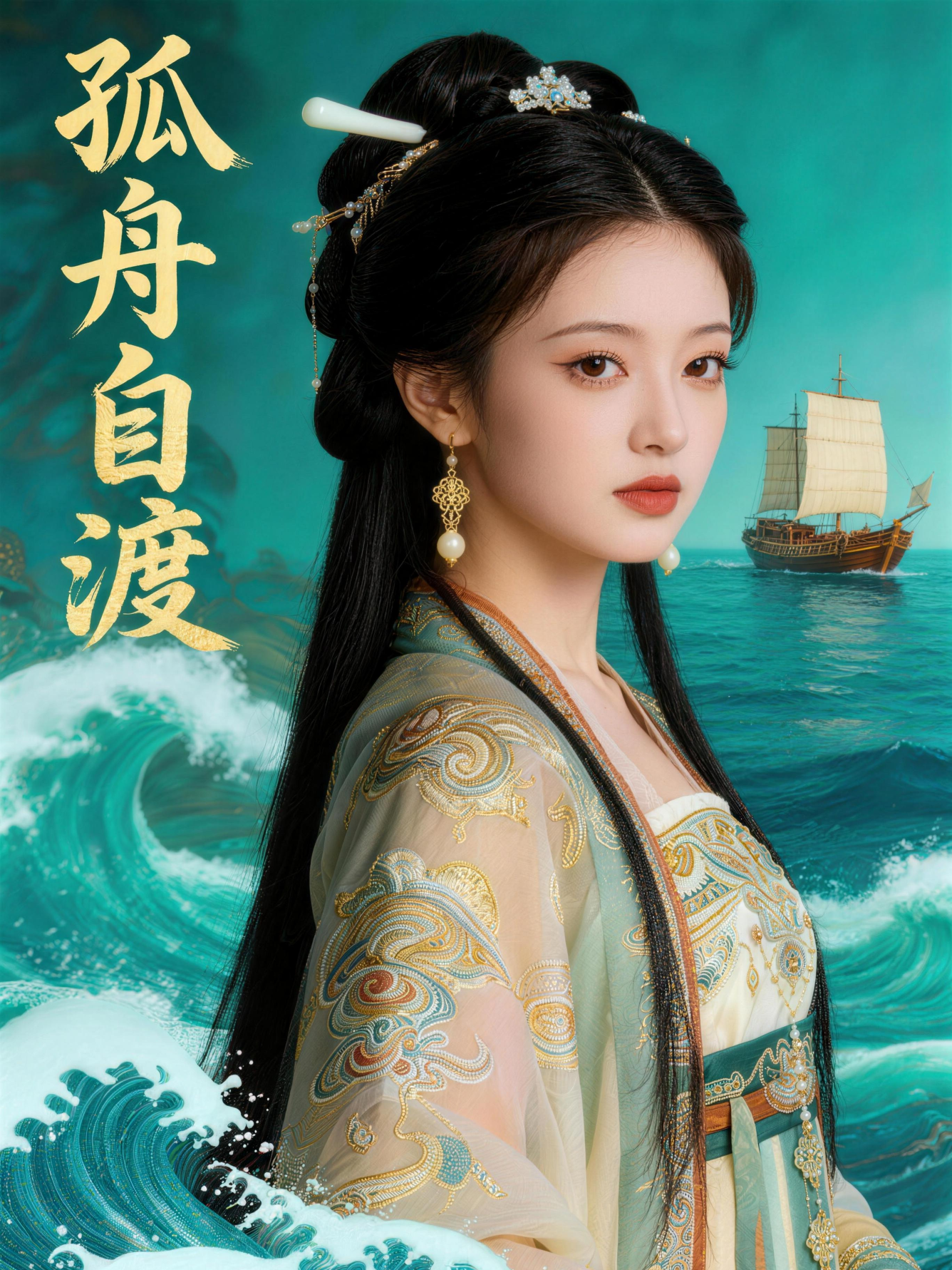孤舟自渡