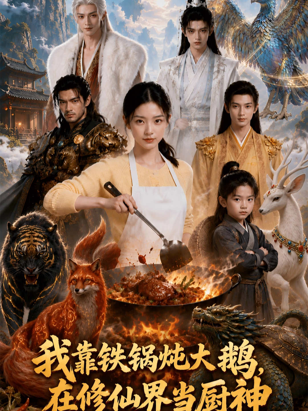 我靠铁锅炖大鹅，在修仙界当厨神