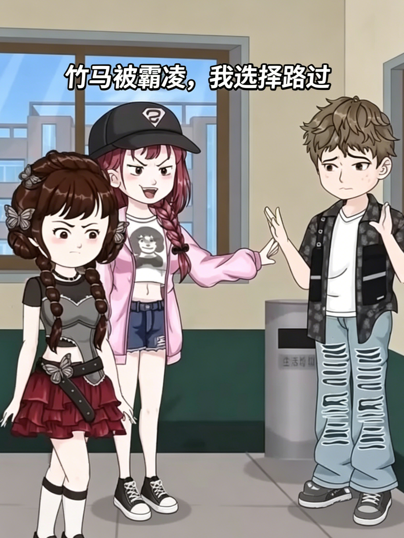竹马被霸凌，我选择路过