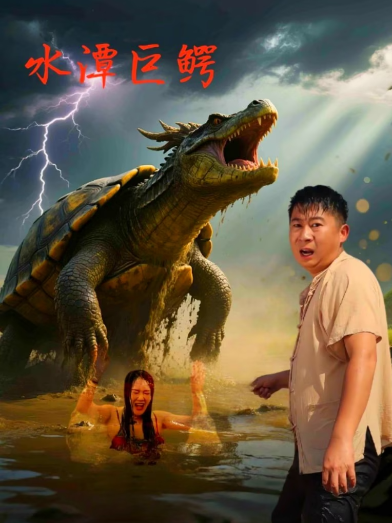 水潭巨鳄