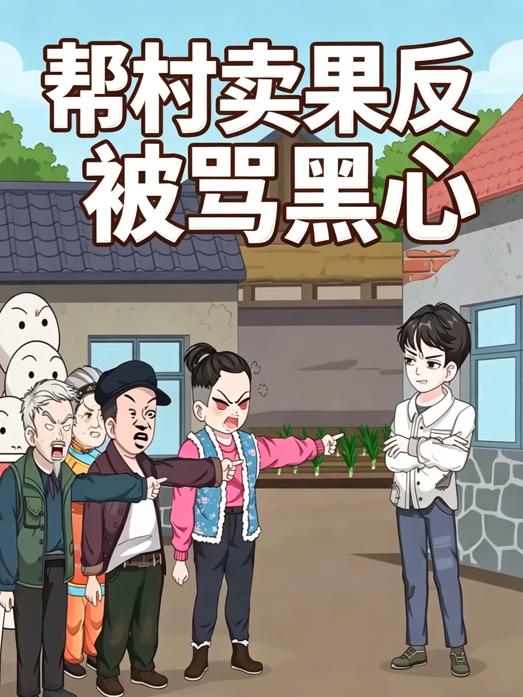 帮村卖果反被骂黑心