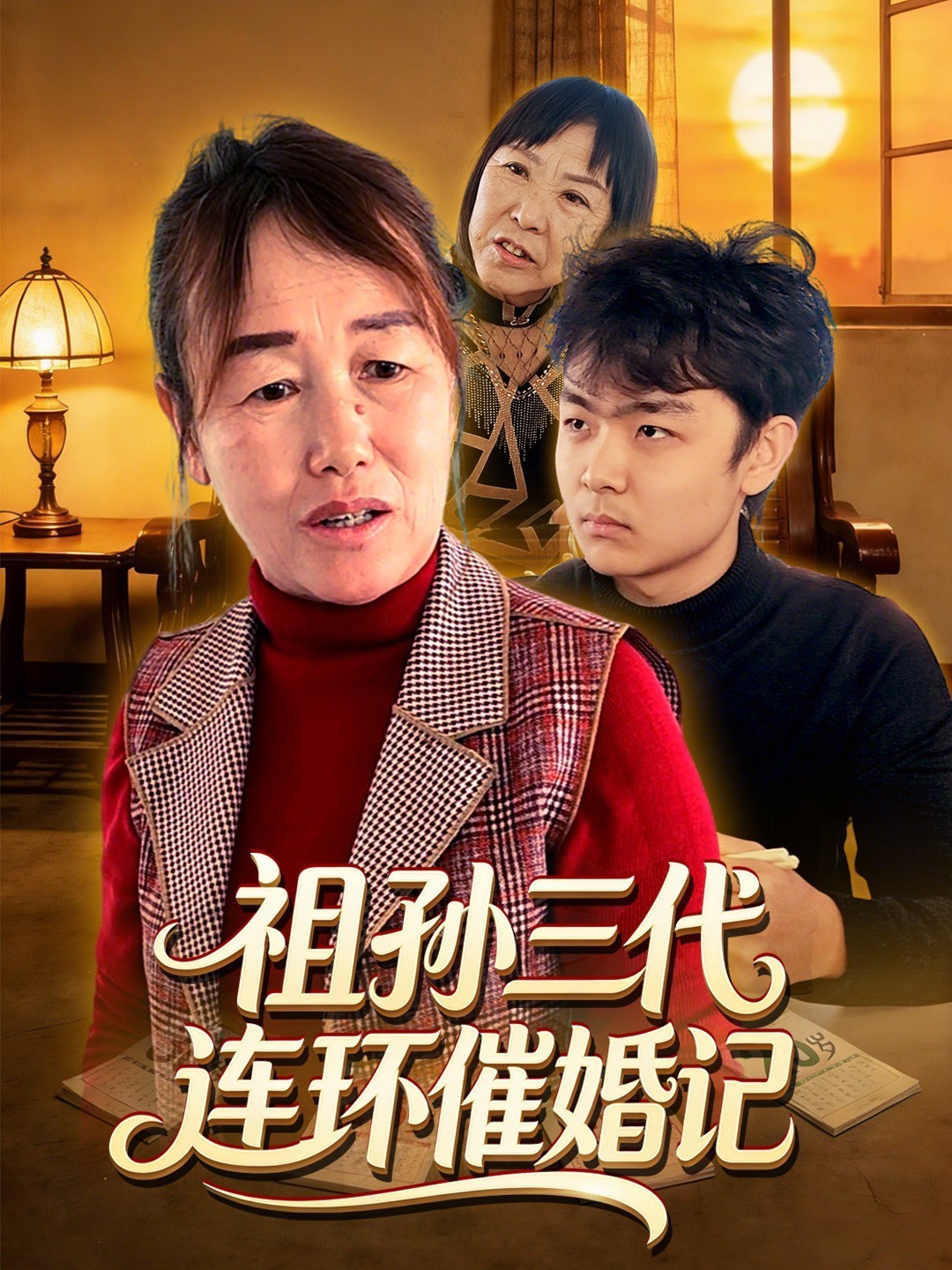 祖孙三代连环催婚记