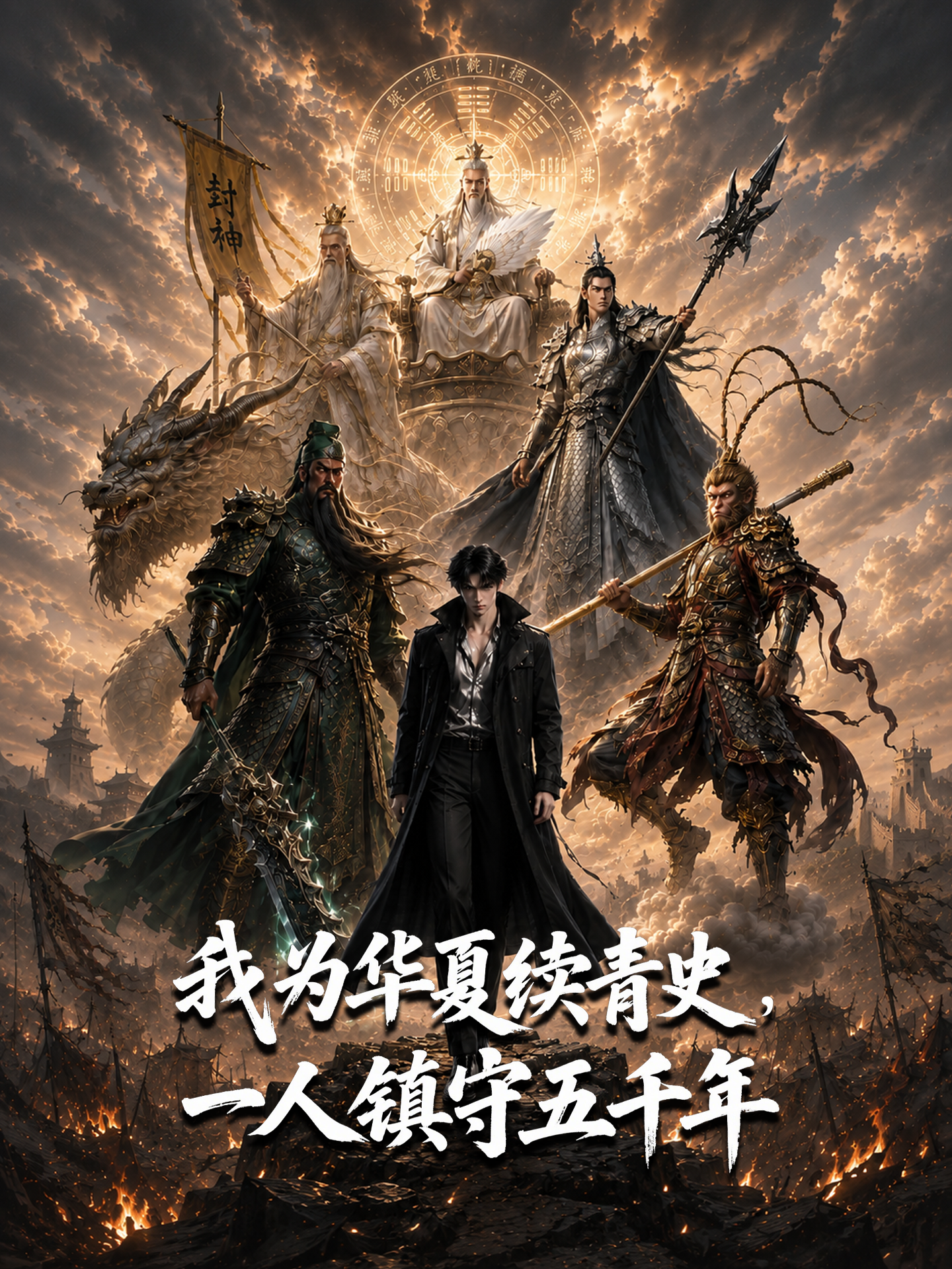 我为华夏续青史，一人镇守五千年