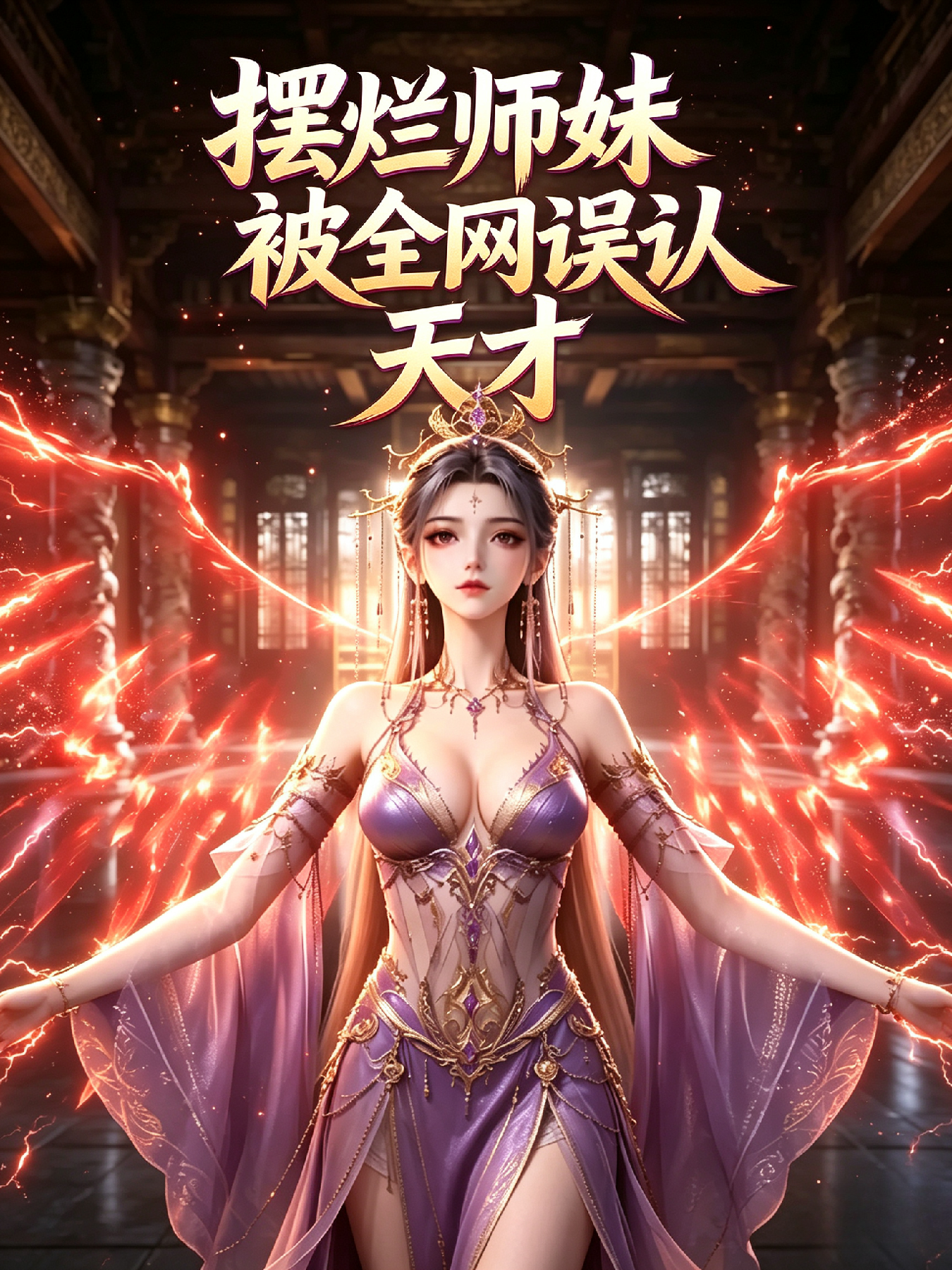 摆烂师妹被全网误认天才