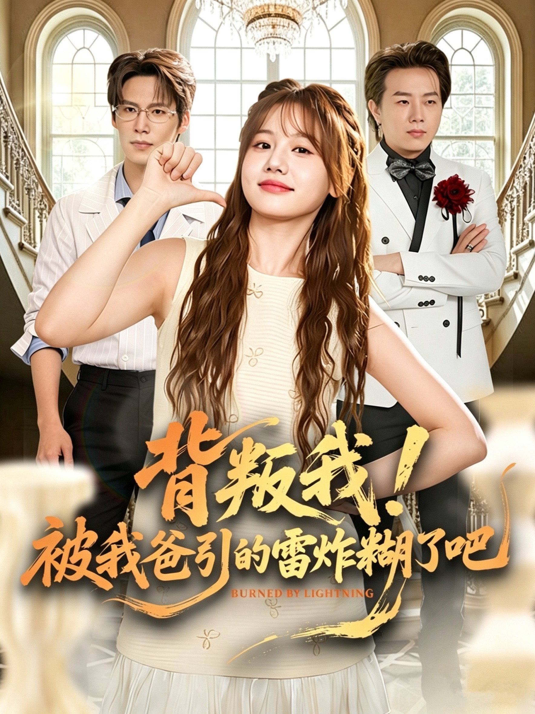 背叛我！被我爸引的雷炸糊了吧
