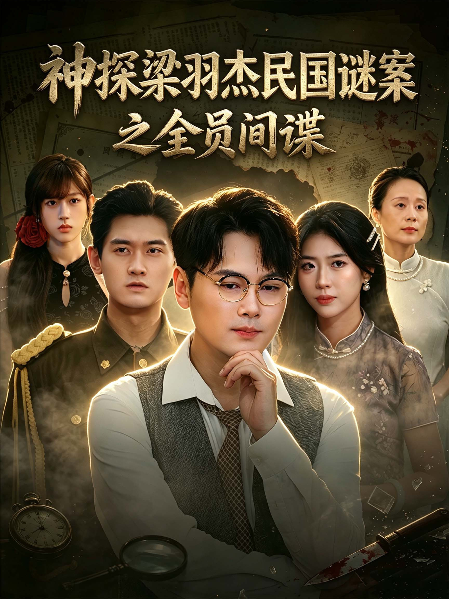 神探梁羽杰民国谜案之全员间谍