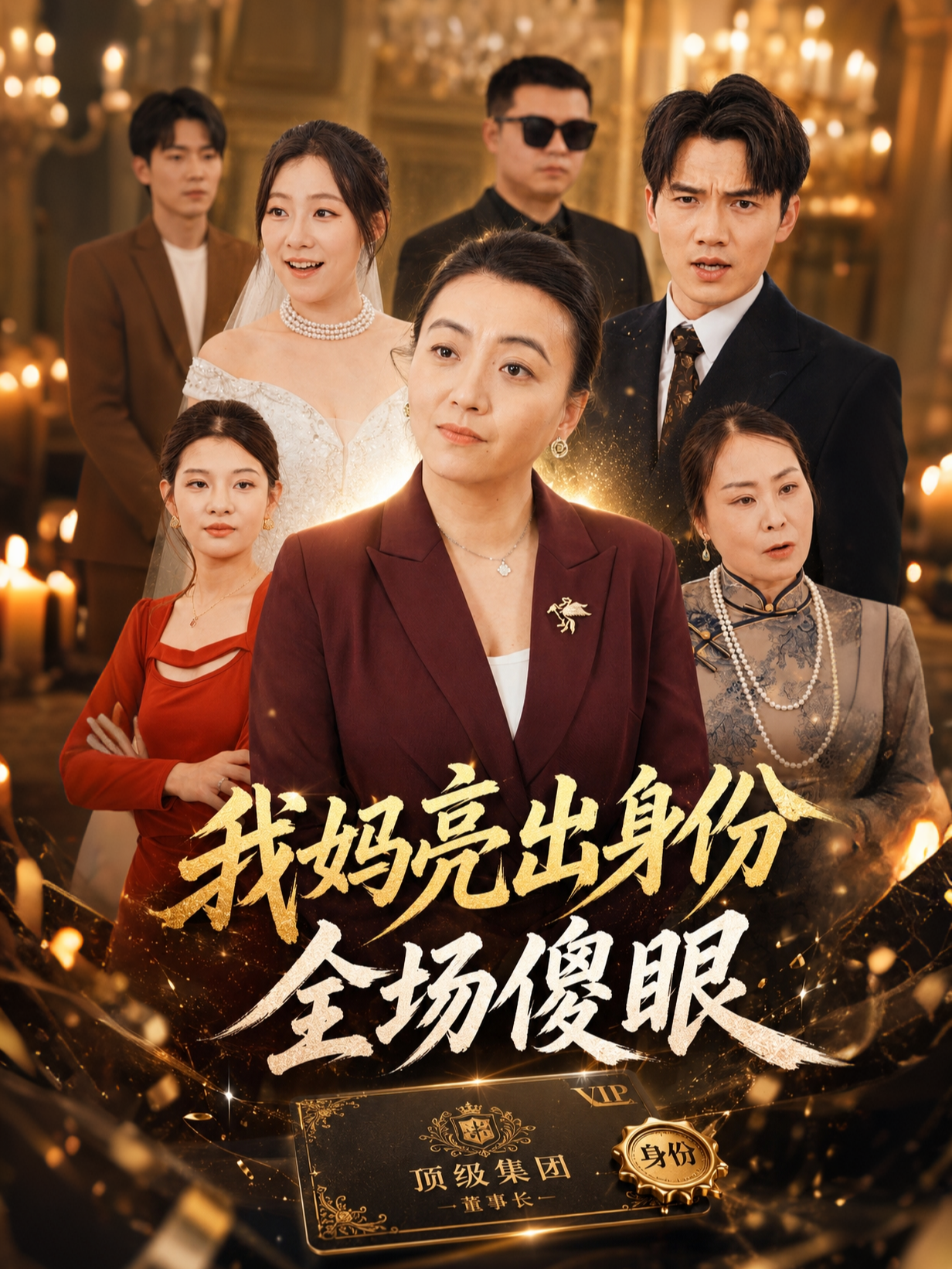 我妈亮出身份全场傻眼