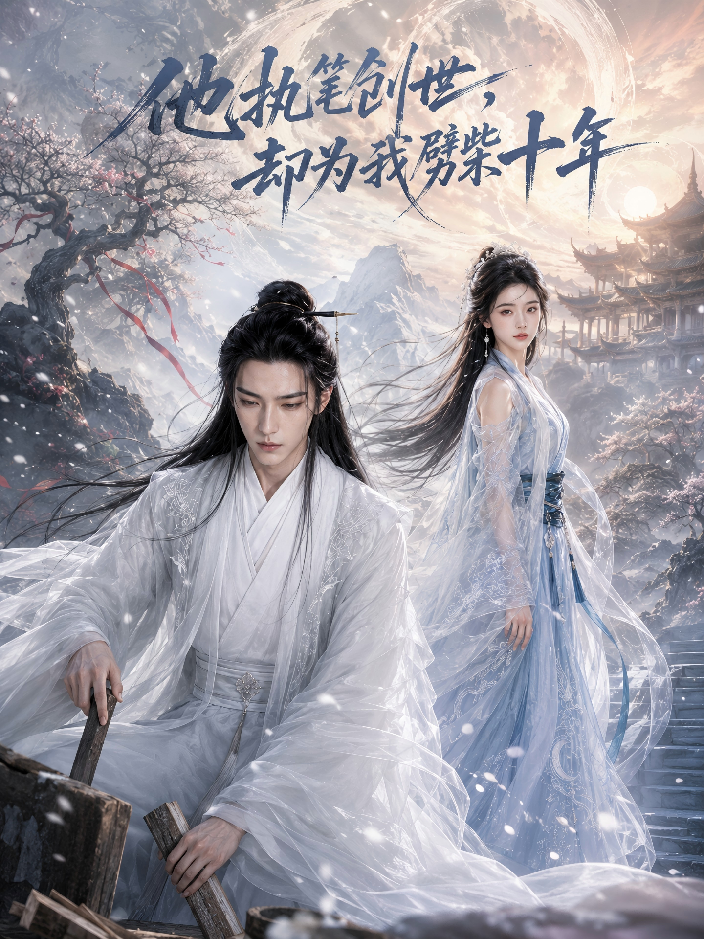 他执笔创世，却为我劈柴十年