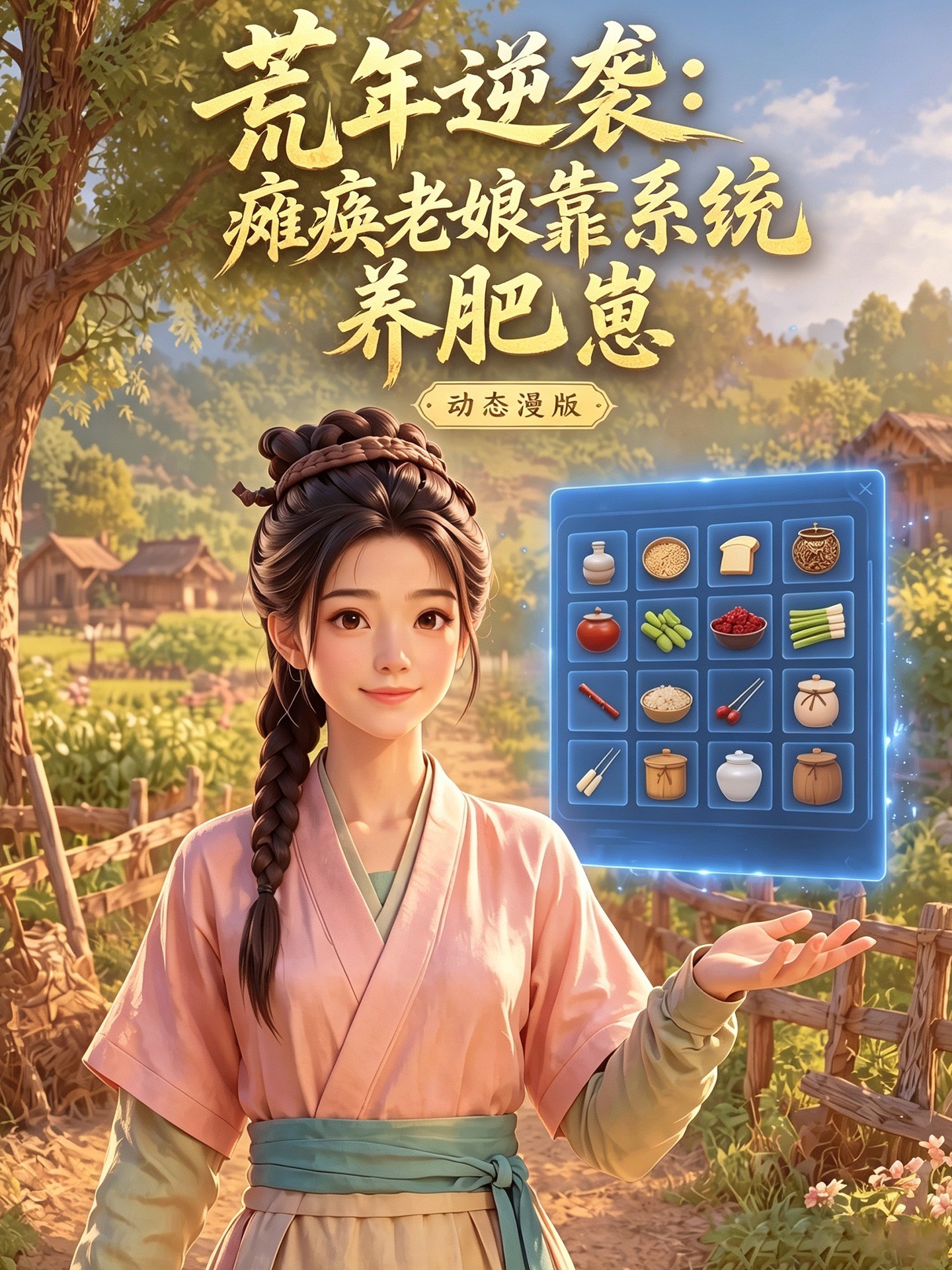 荒年逆袭：瘫痪老娘靠系统养肥崽动态漫版