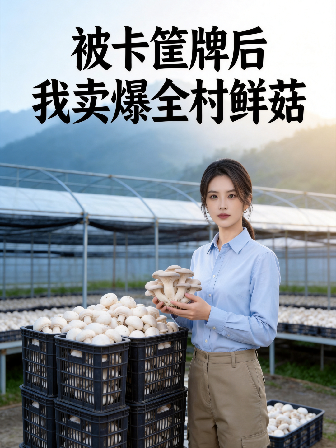 被卡筐牌后我卖爆全村鲜菇