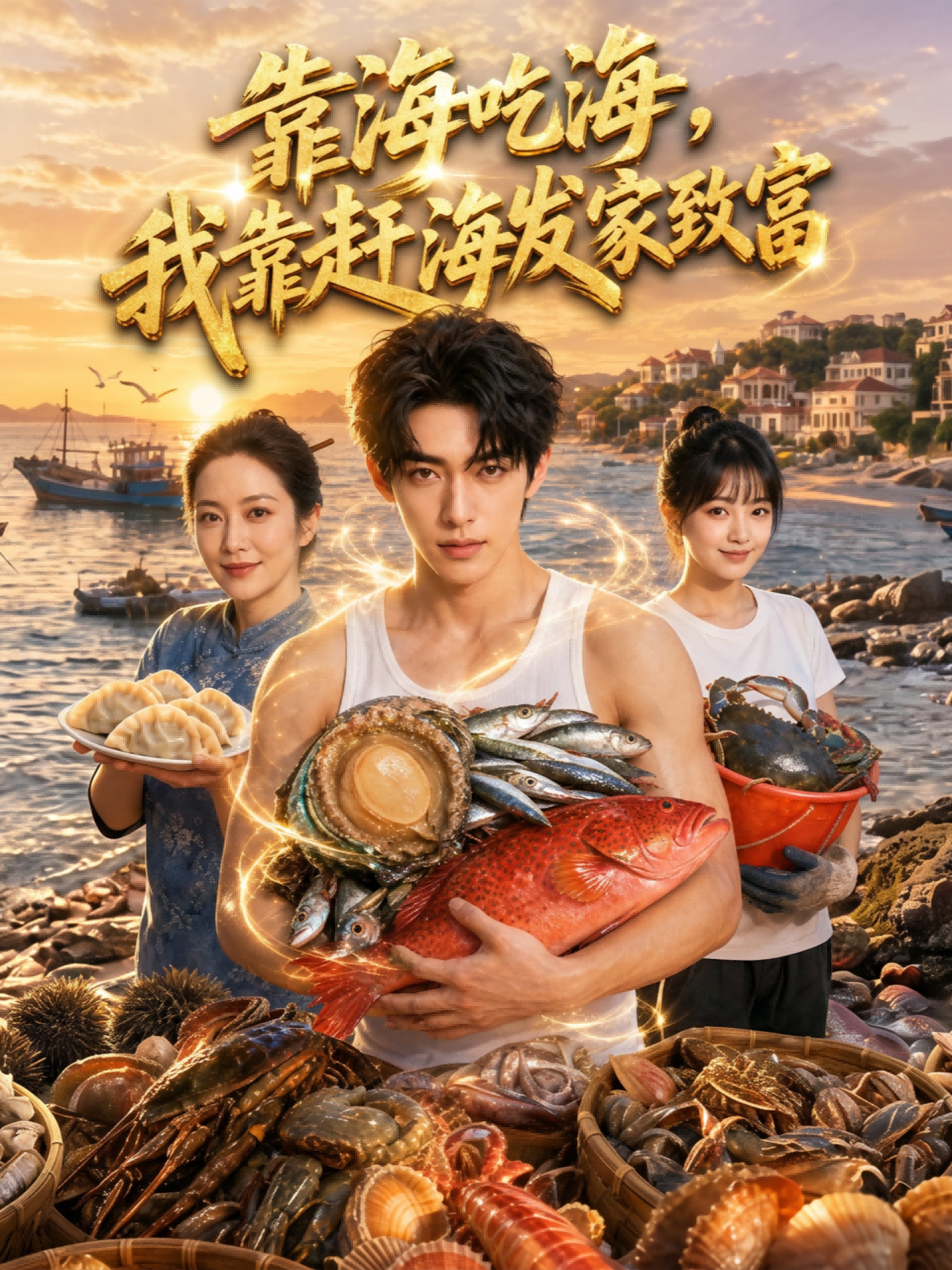 靠海吃海，我靠赶海发家致富