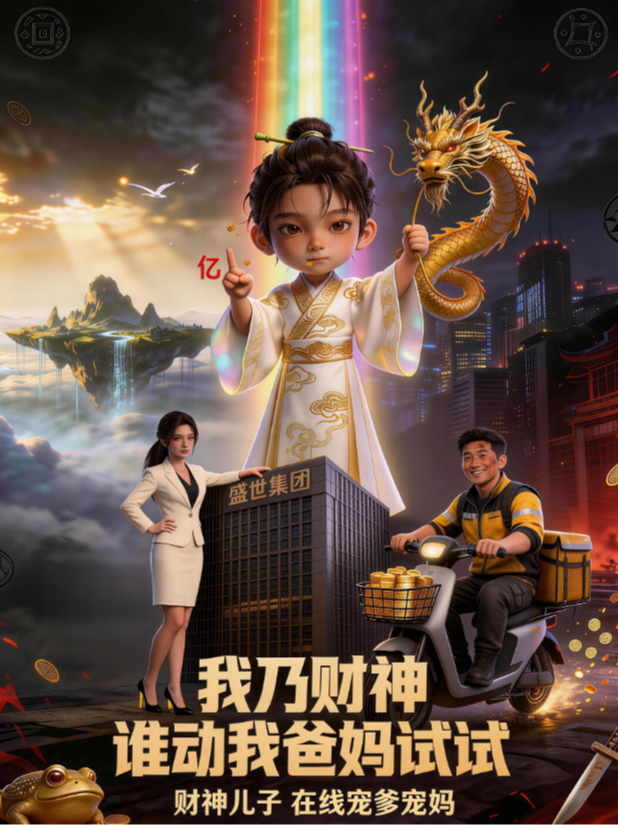 我乃财神，谁动我爸妈试试