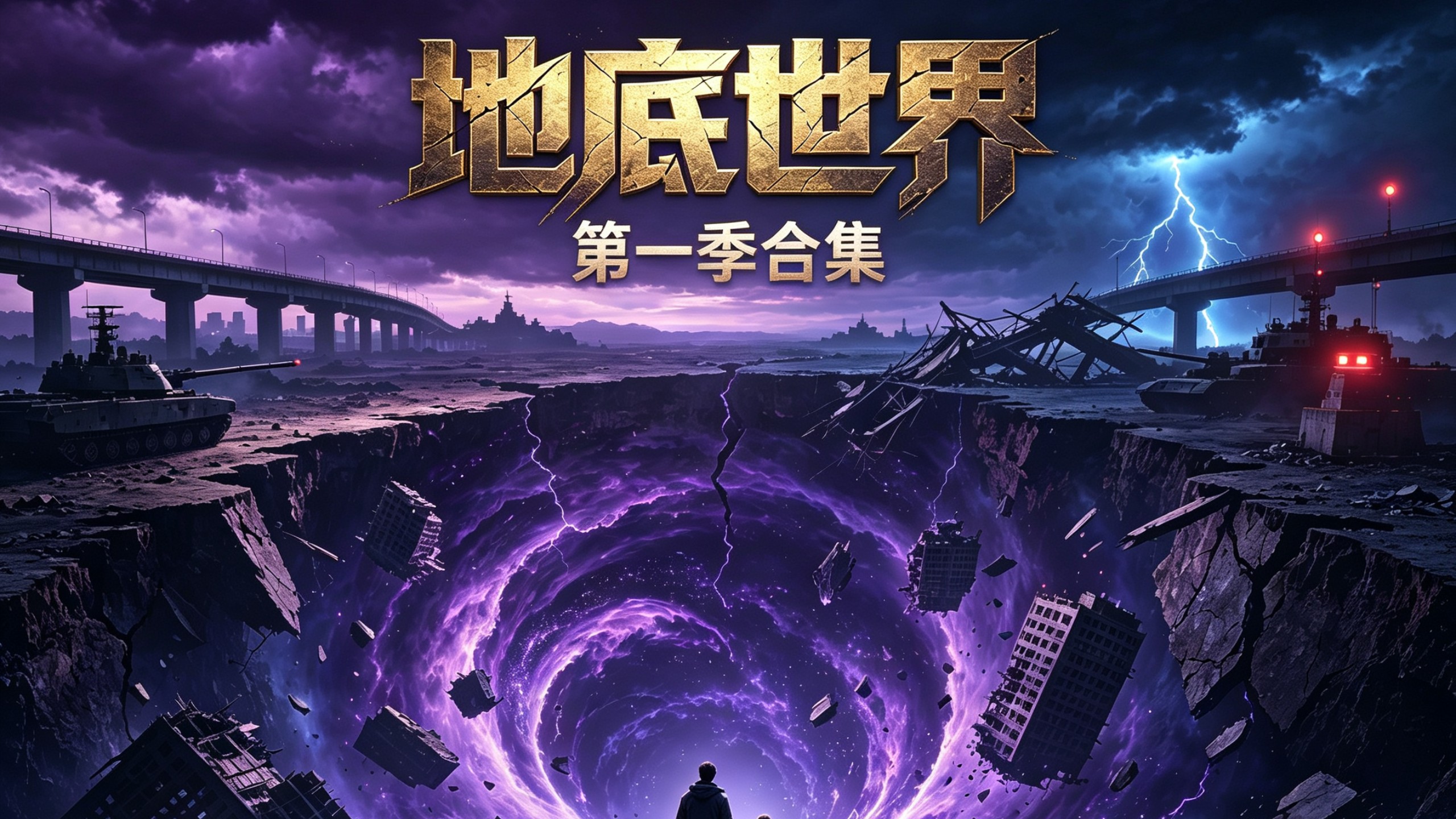 Ai剧【地底世界  】第一季下饭时长1小时〔陷落之后，才看见地底世界的残酷真相〕