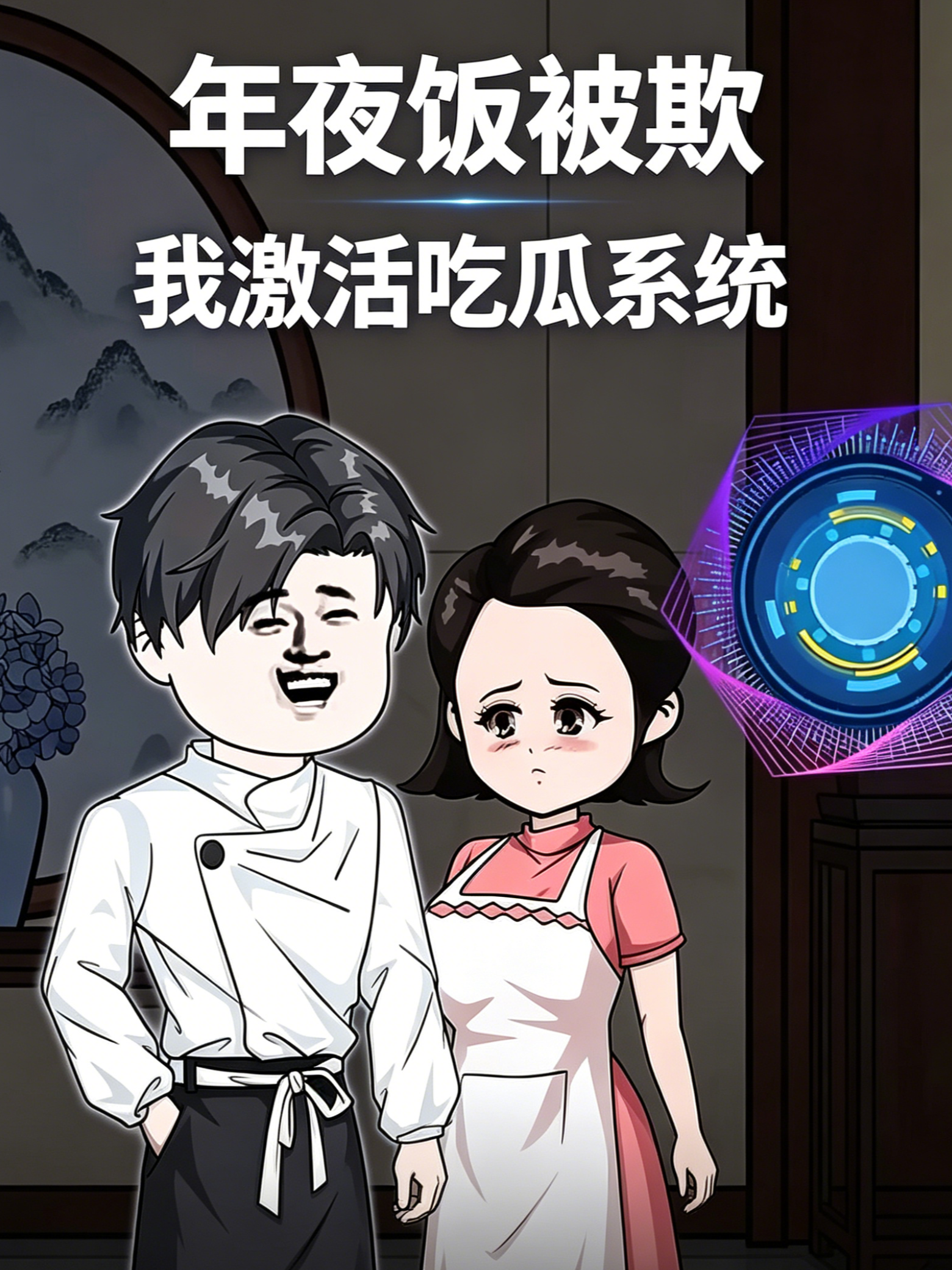 年夜饭被欺，我激活吃瓜系统