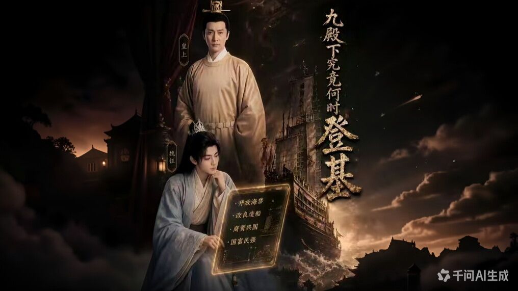 【AI短剧】九殿下究竟何时登基（全集）