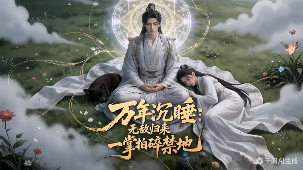 【AI短剧】万年沉睡：无敌归来一掌拍碎禁地（全集）