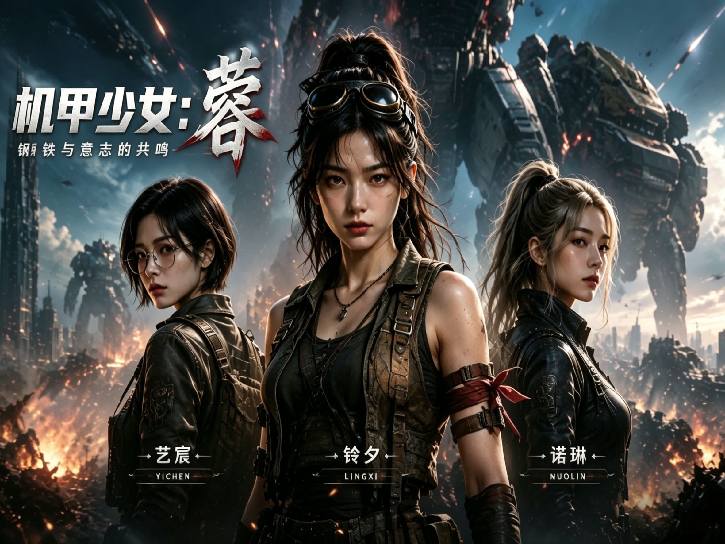 机甲少女：蓉 - 第一季(完整版)及第二季预告