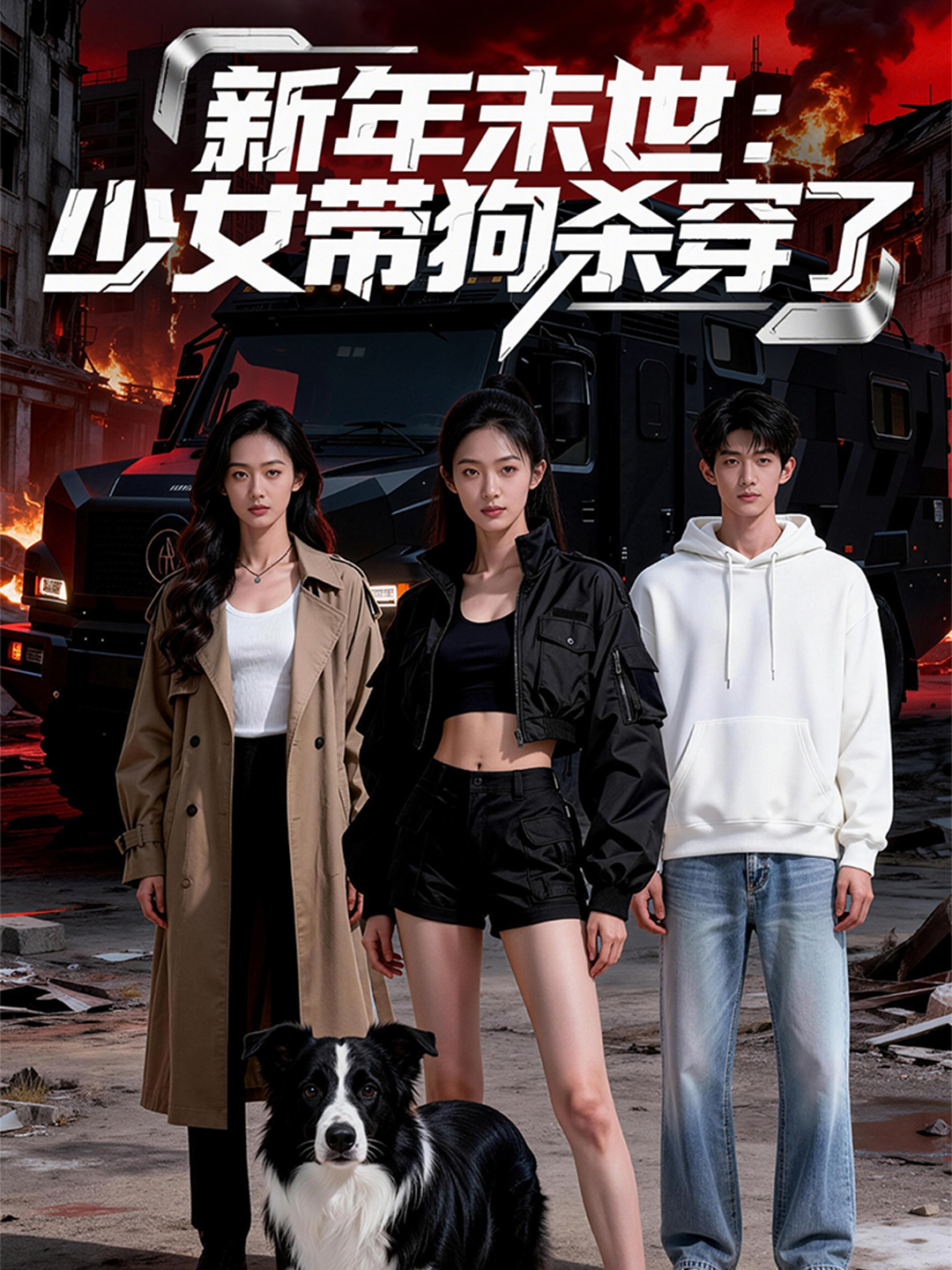 新年末世：少女带狗杀穿了