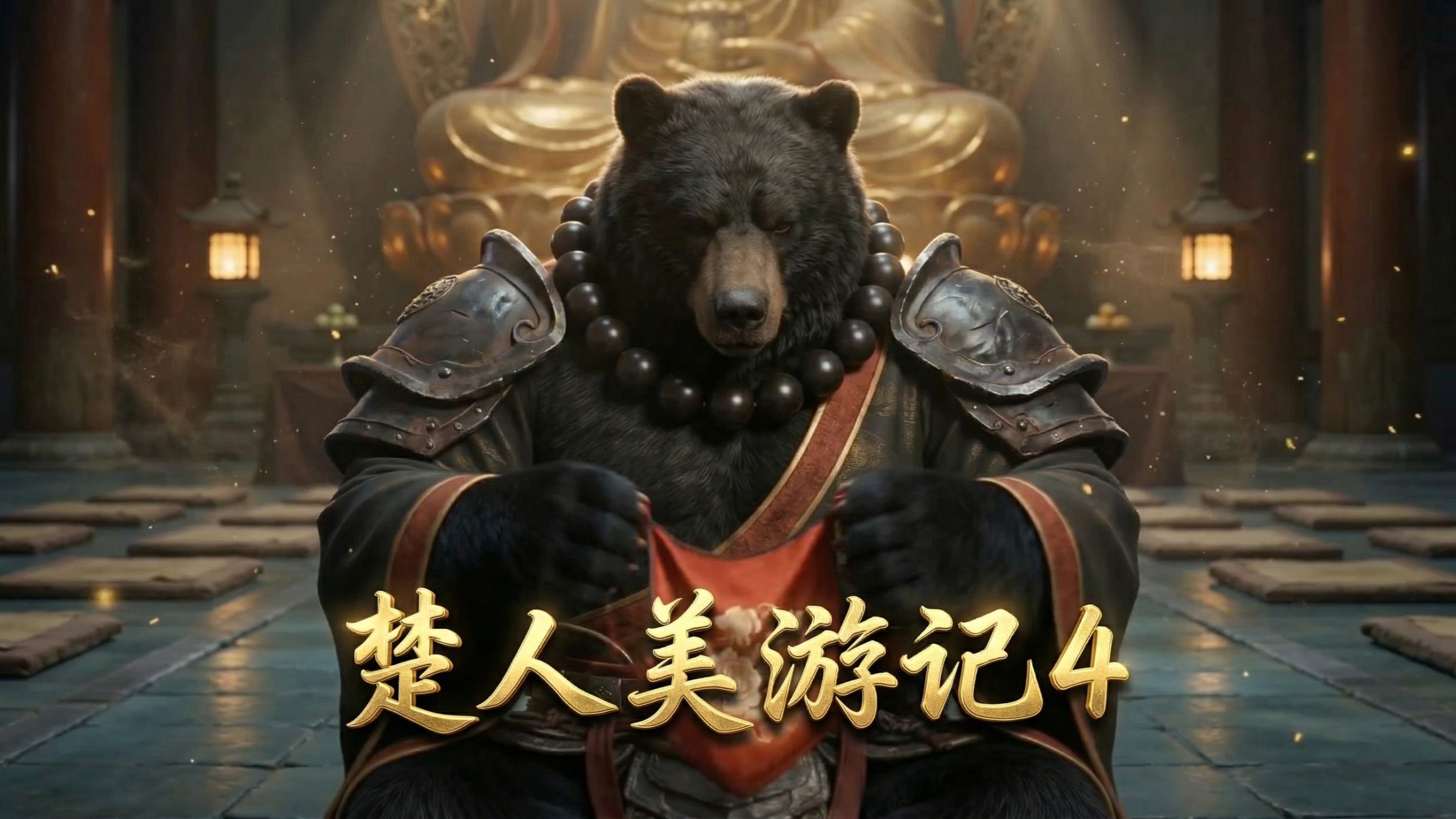 楚人美游记04-黑熊精偷肚兜 【UP动画】