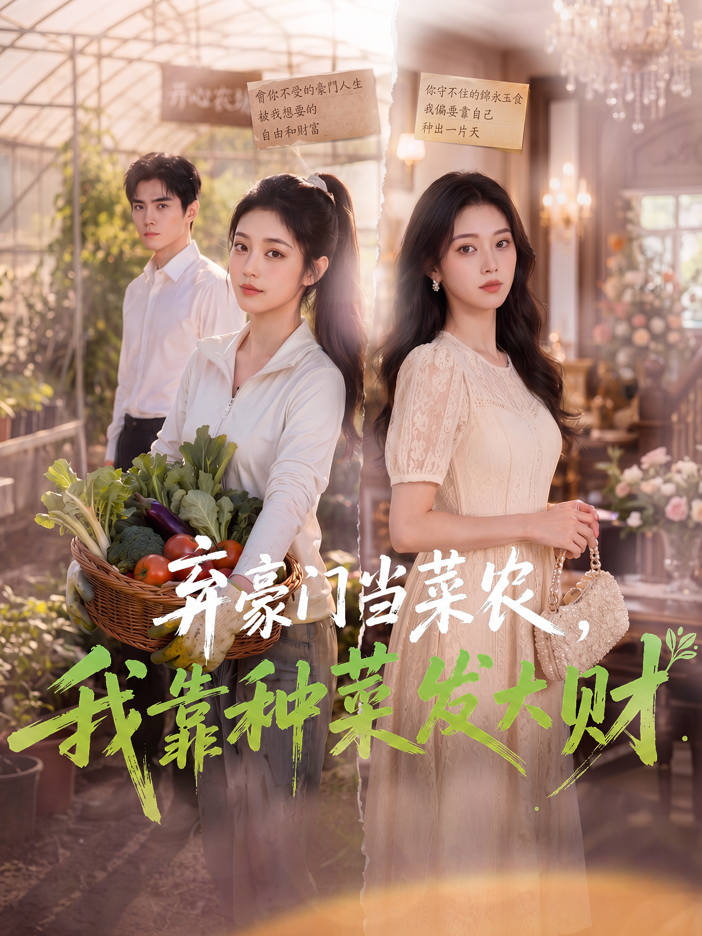 弃豪门当菜农，我靠种菜发大财