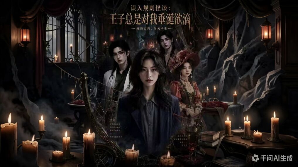 【AI短剧】误入规则怪谈：王子总是对我垂涎欲滴（全集）