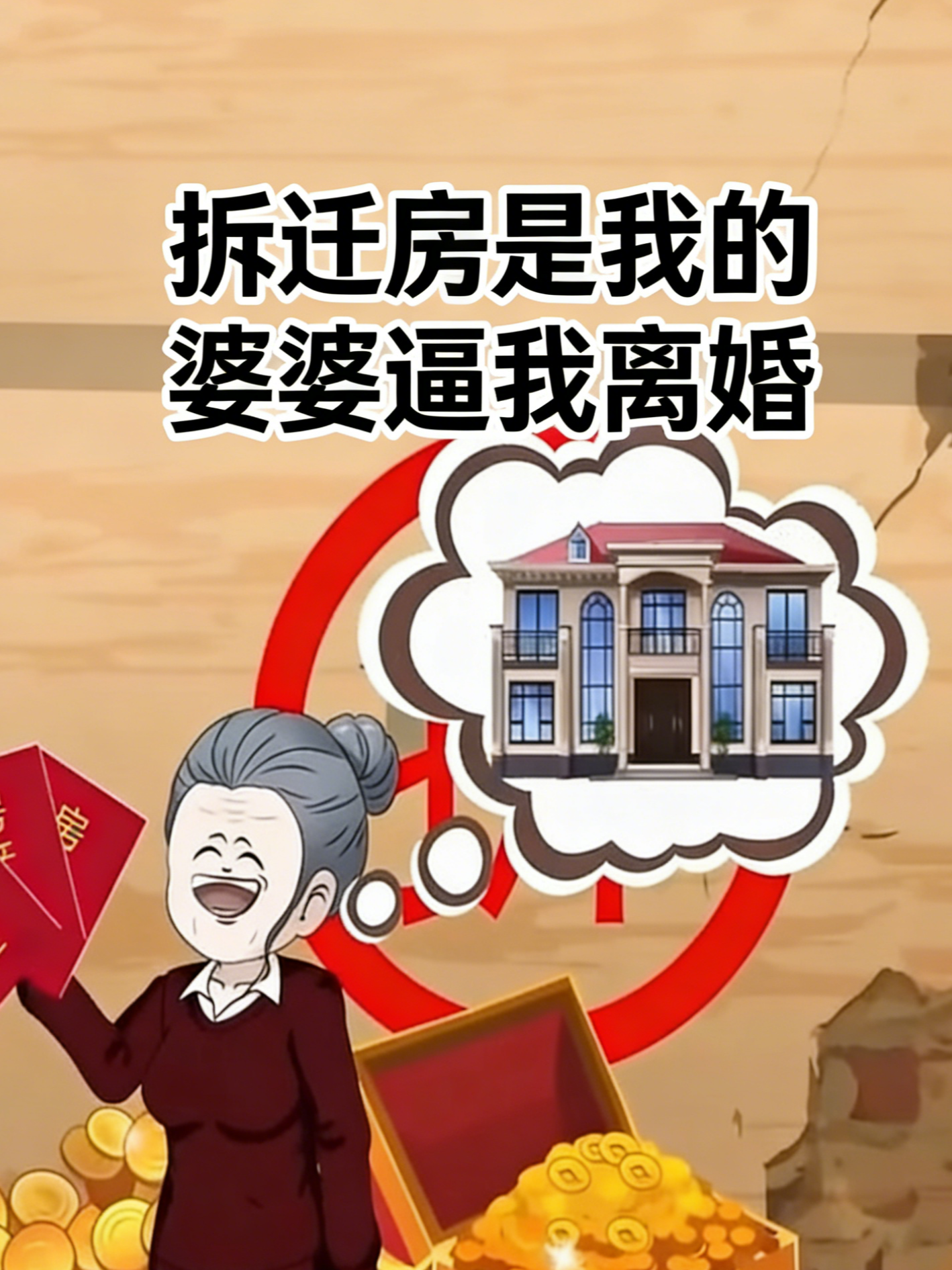 拆迁房是我的，婆婆逼我离婚