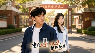 《重启人生，拒绝校花》一口气看结局，AI短剧