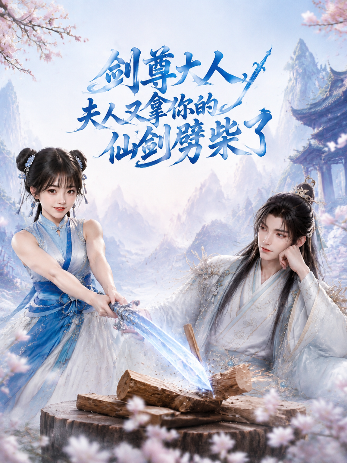 剑尊大人，夫人又拿你的仙剑劈柴了