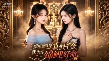 《姐们谁管你真假千金，我天生锦鲤好命》一口气看结局，AI短剧