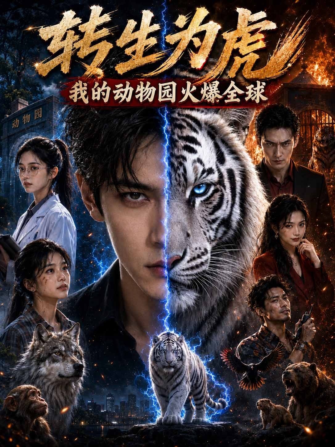 转生为虎，我的动物园火爆全球