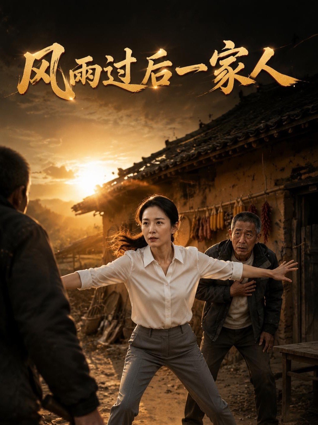 风雨过后一家人
