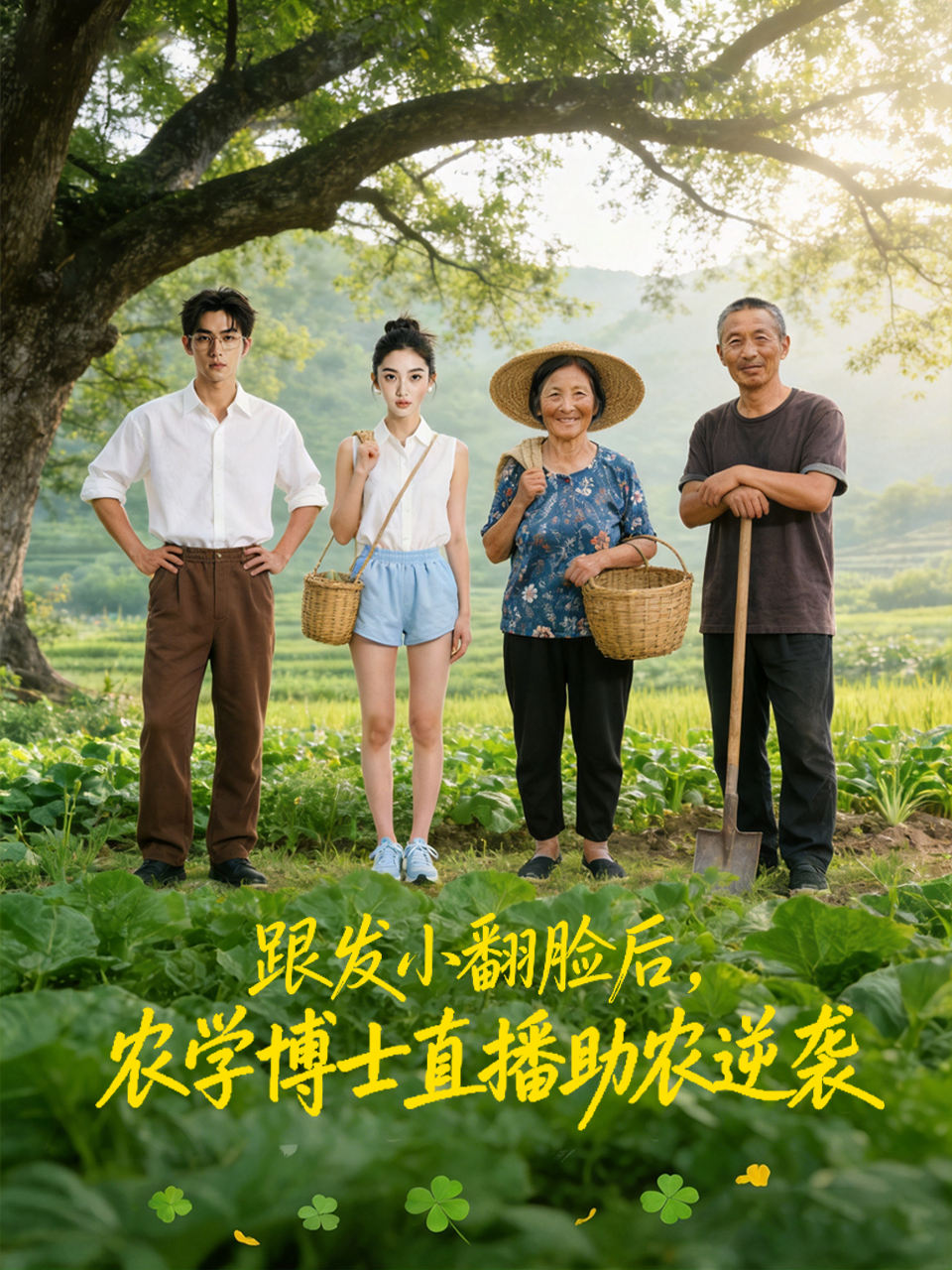 跟发小翻脸后，农学博士直播助农逆袭