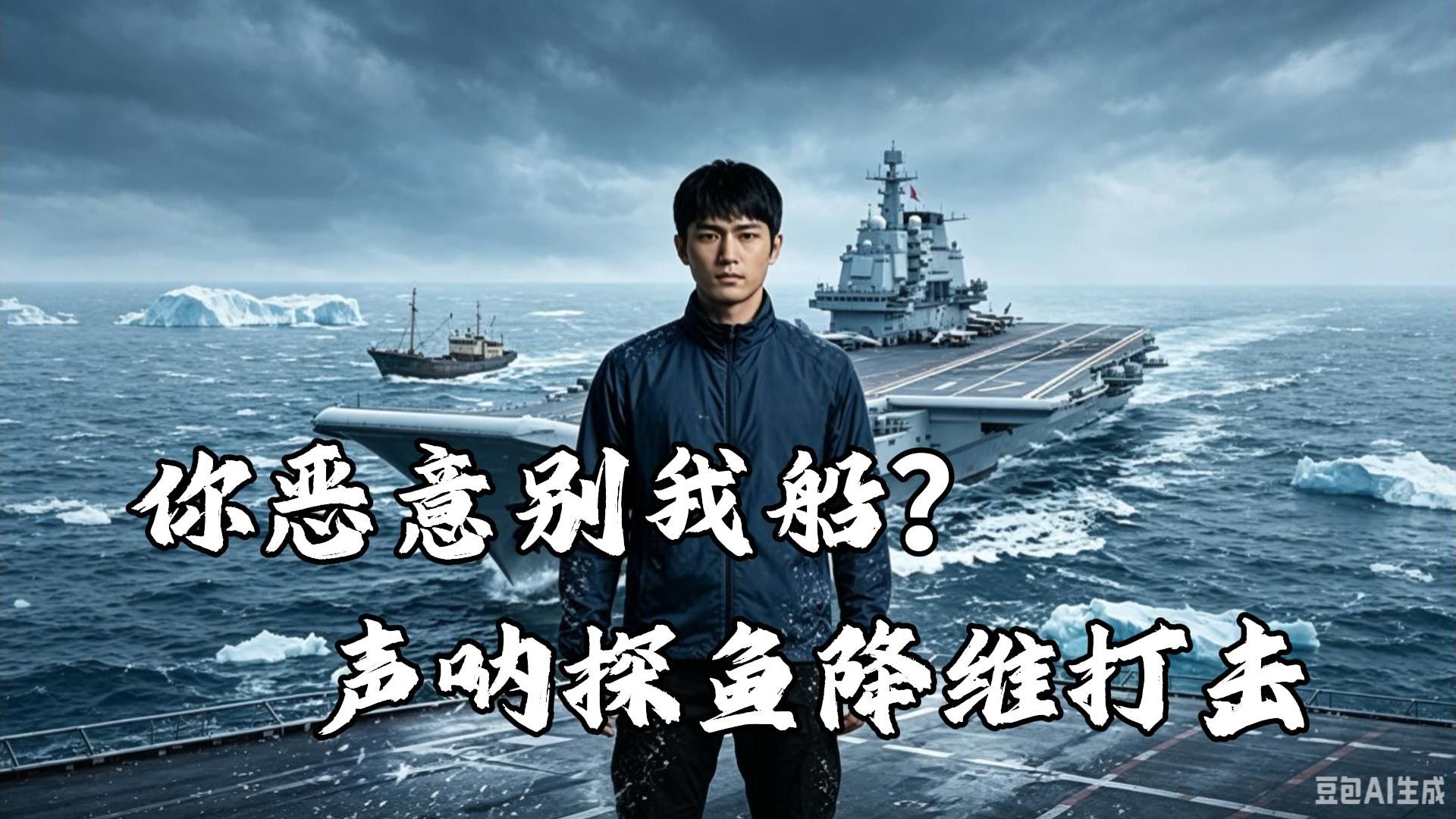 【完结短片】渔霸卡我碎冰？我改装渔船造流态冰，用声呐开挂！
