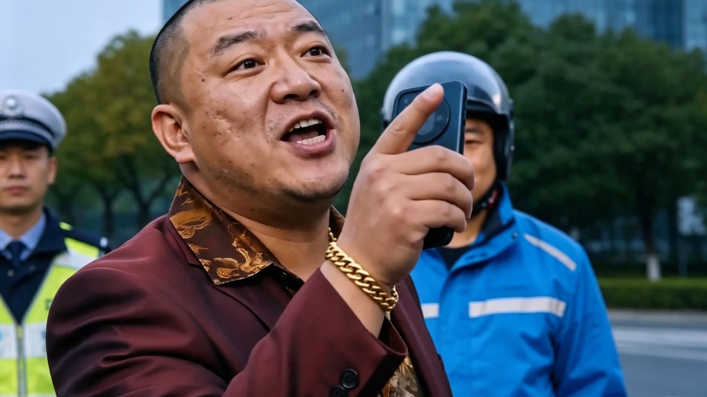 同城急送五十万酒水被撞，遭肇事者羞辱拒赔还威胁家人！