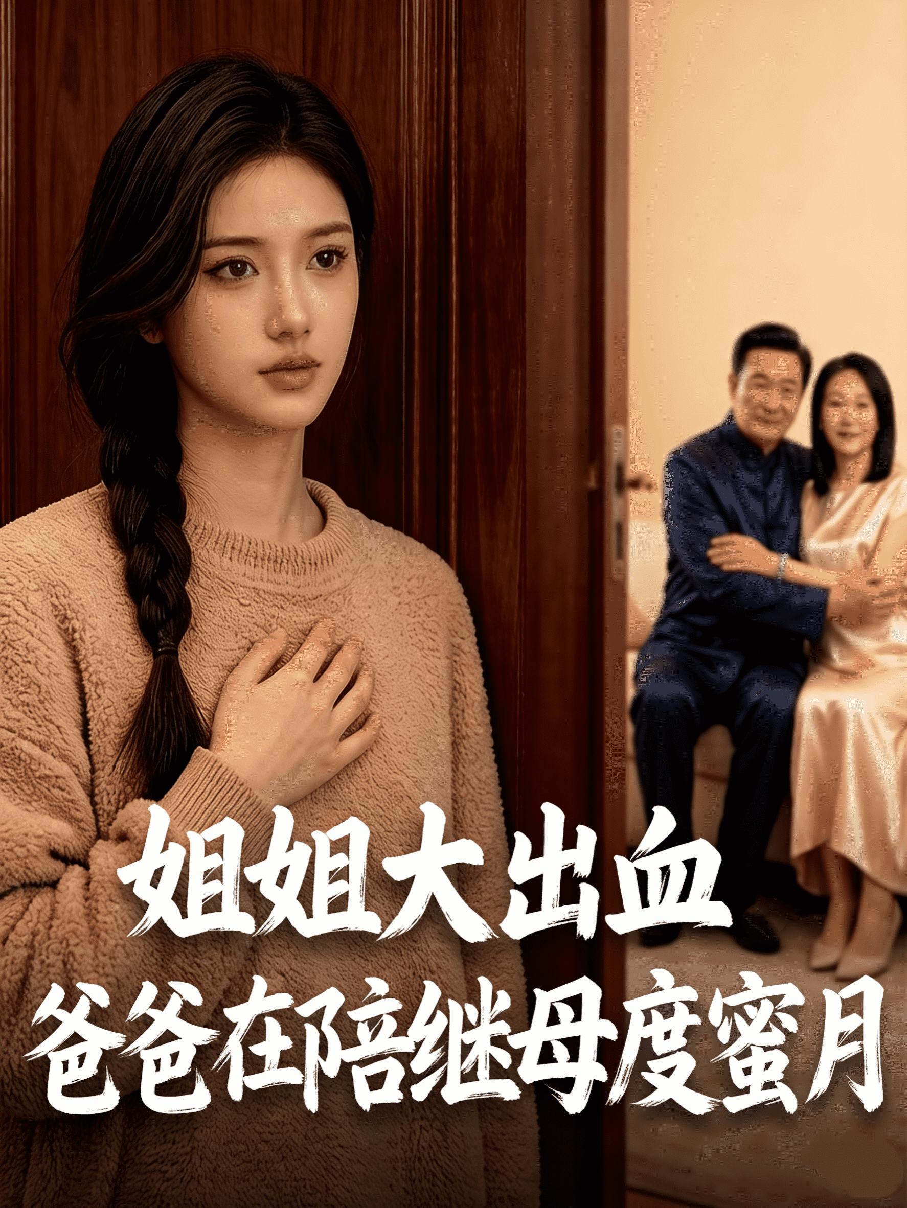 姐姐大出血时，爸爸在陪继母度蜜月