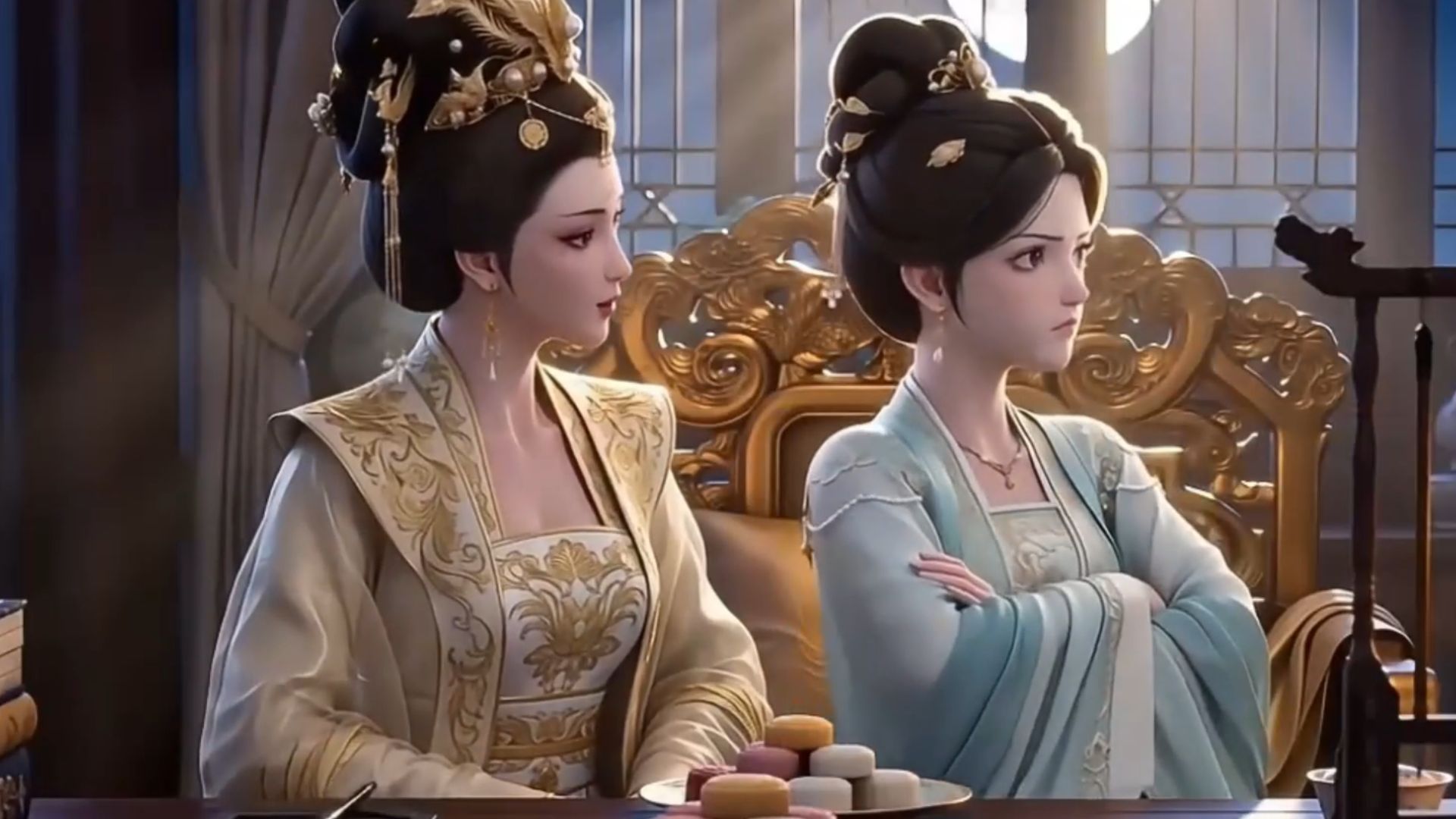 你身为武门之后入宫成贵妃，却整天和皇帝抢皇后？ 皇帝：这人有毛病！不讨好我却整天粘皇后？