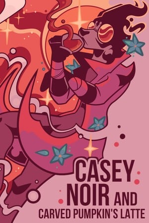 Casey Noir and Carved Pumpkin's Latte