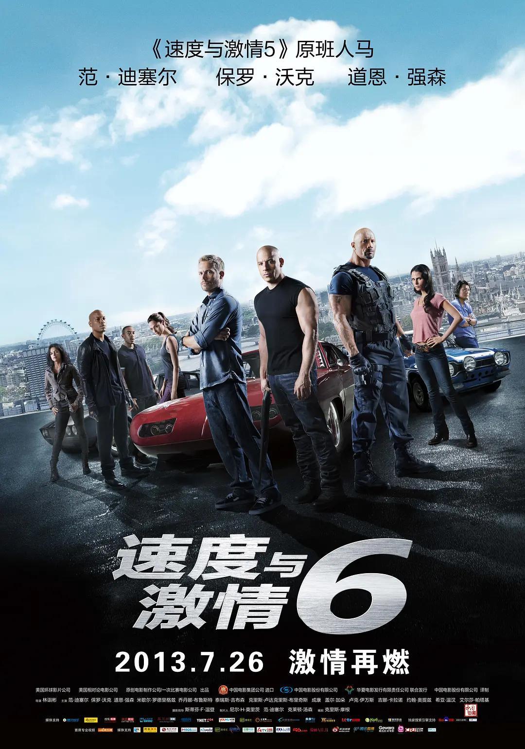玩命关头6