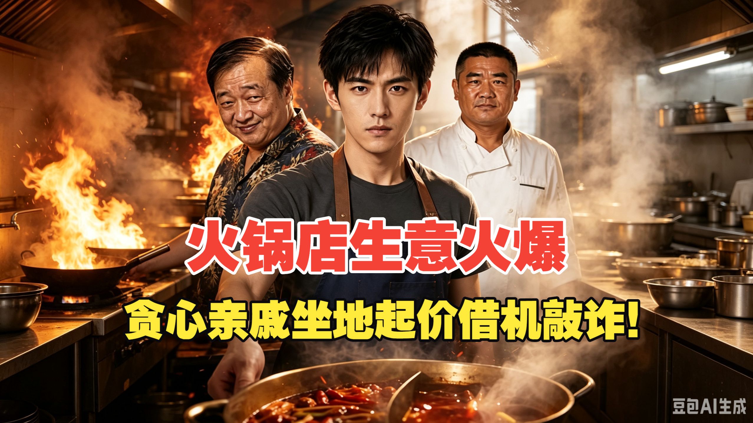 火锅店生意火爆，贪心亲戚坐地起价借机敲诈！