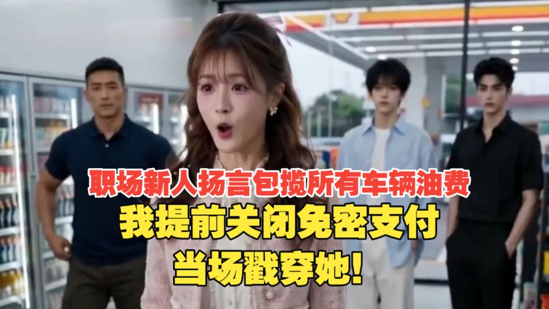 职场新人扬言包揽所有车辆油费，我提前关闭免密支付当场戳穿她！