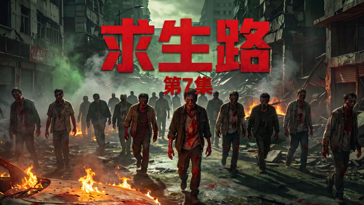 求生路》第7集 末日归家寻母的路程危机四伏，这些异变感染者真渗人…